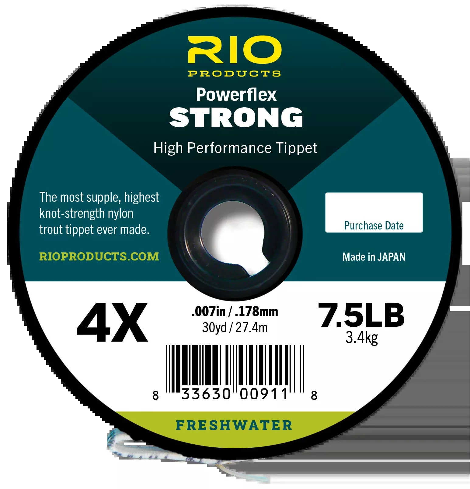 Rio Powerflex Strong Tippet 30yrd