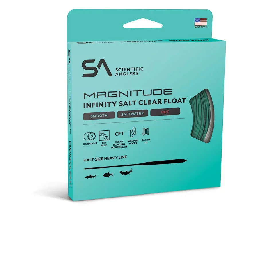 S24 Scientific Anglers Magnitude Smooth Infinity Salt Clear Tip