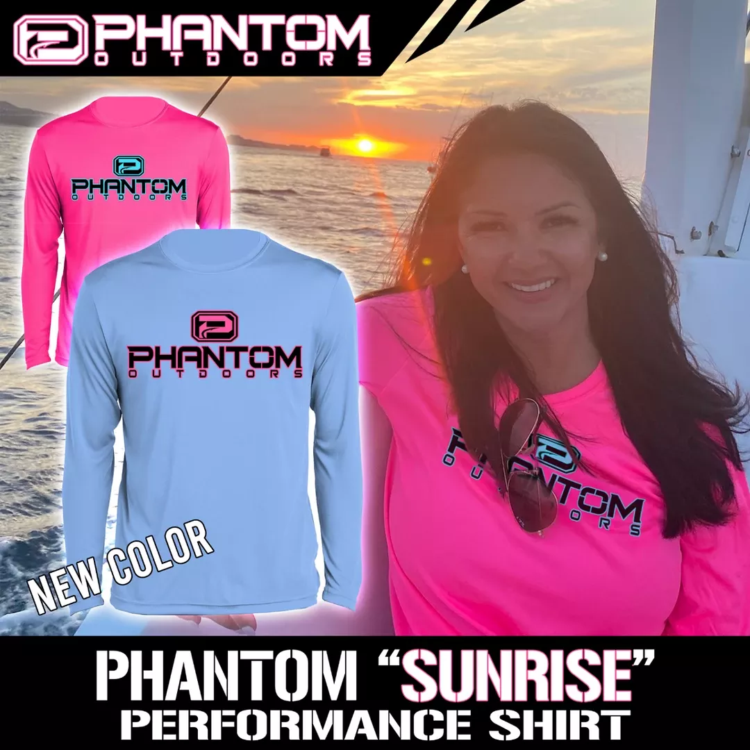 SANMAR PHANTOM OUTDOORS “SUNRISE” PERFORMANCE SHIRTS LADIES