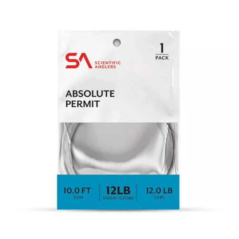 Scientific Anglers Absolute Permit Leader - 10'