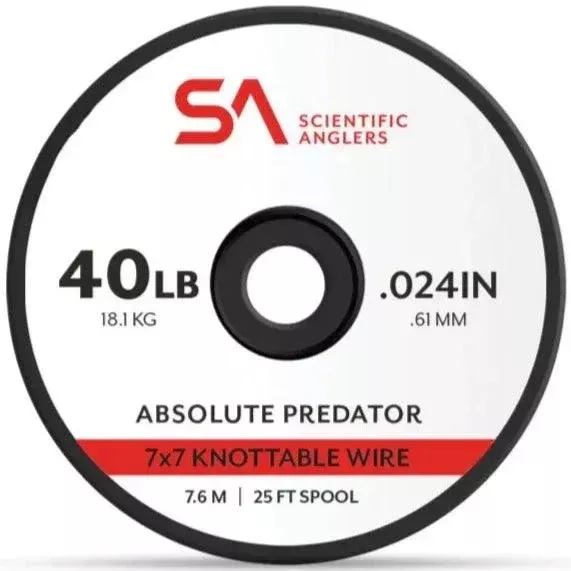 Scientific Anglers Absolute Predator 7x7 Knottable Wire