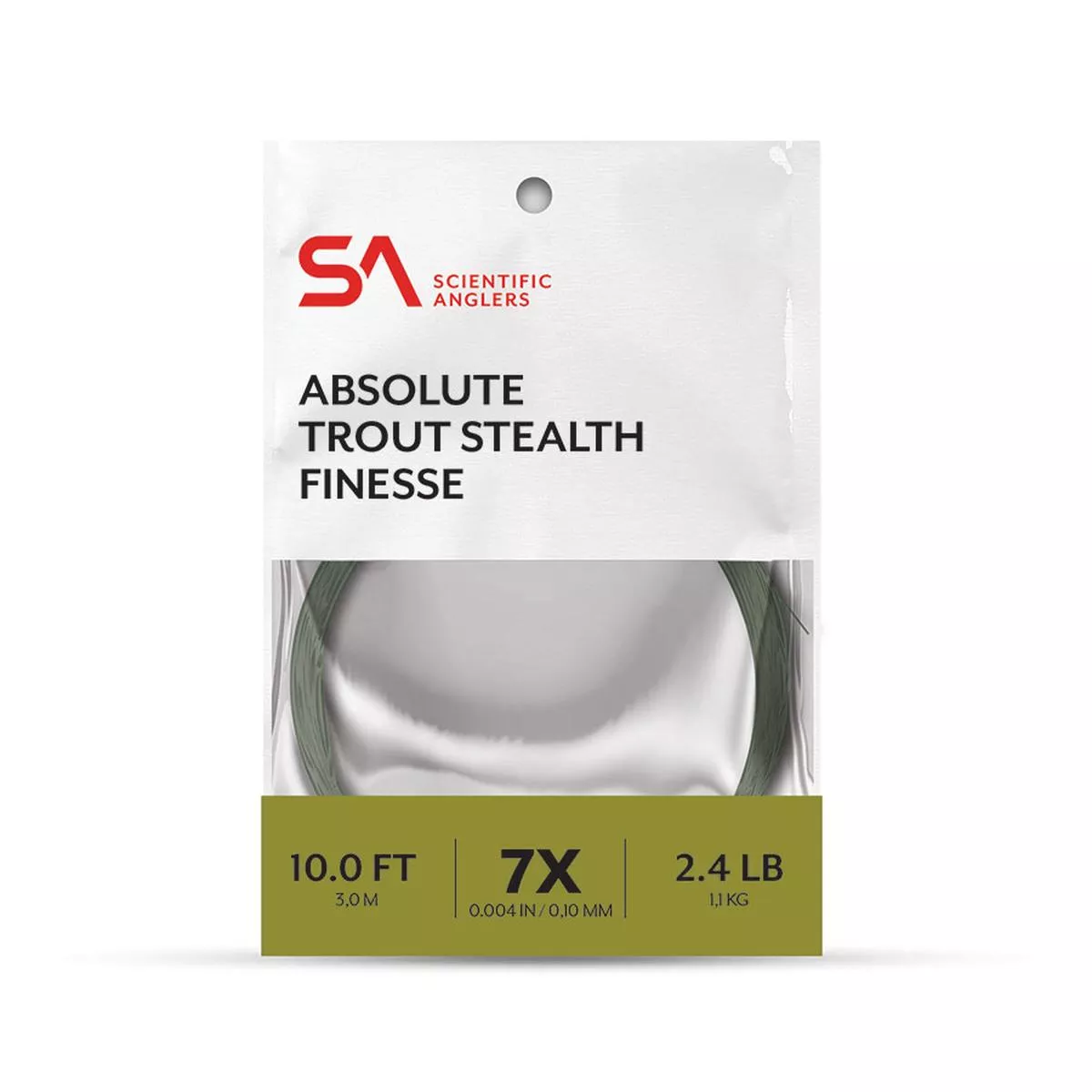 Scientific Anglers Absolute Trout Finesse Leader - 10'