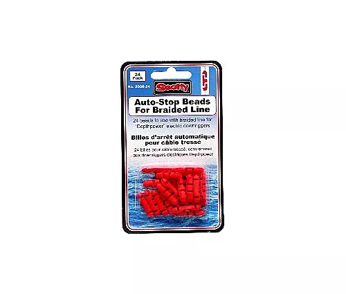 Scotty Auto Stop Beads 24/Pack for Braided Line #2008-24