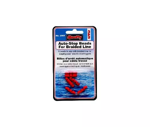 Scotty Auto Stop Beads 6/Pack for Braided Line #2008