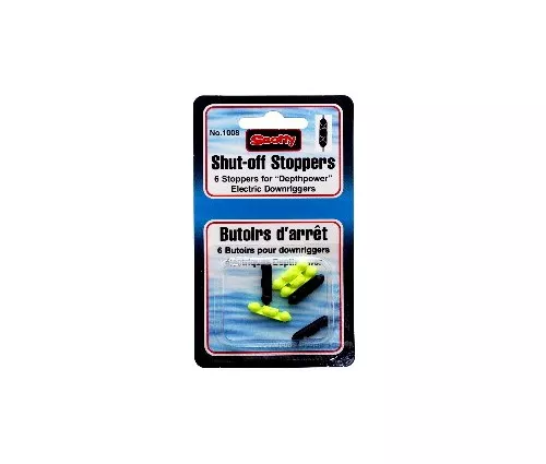 Scotty Shut off Stoppers 6/Pack for Wire Cable #1008