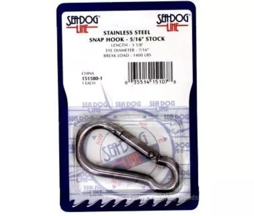 Sea Dog Stainless Snap Hook 151580-1