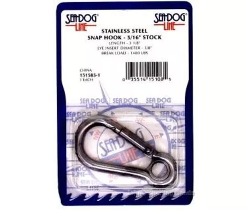 Sea Dog Stainless Snap Hook 151585-1