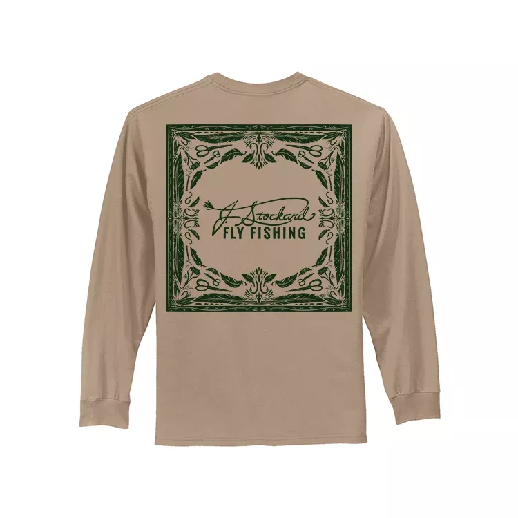 Signature Long Sleeve Tee in Sand