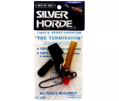 Silver Horde “The Terminator” Downrigger Cable & Weight Connector