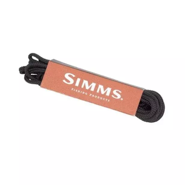 Simms Replacement Boot Laces Black