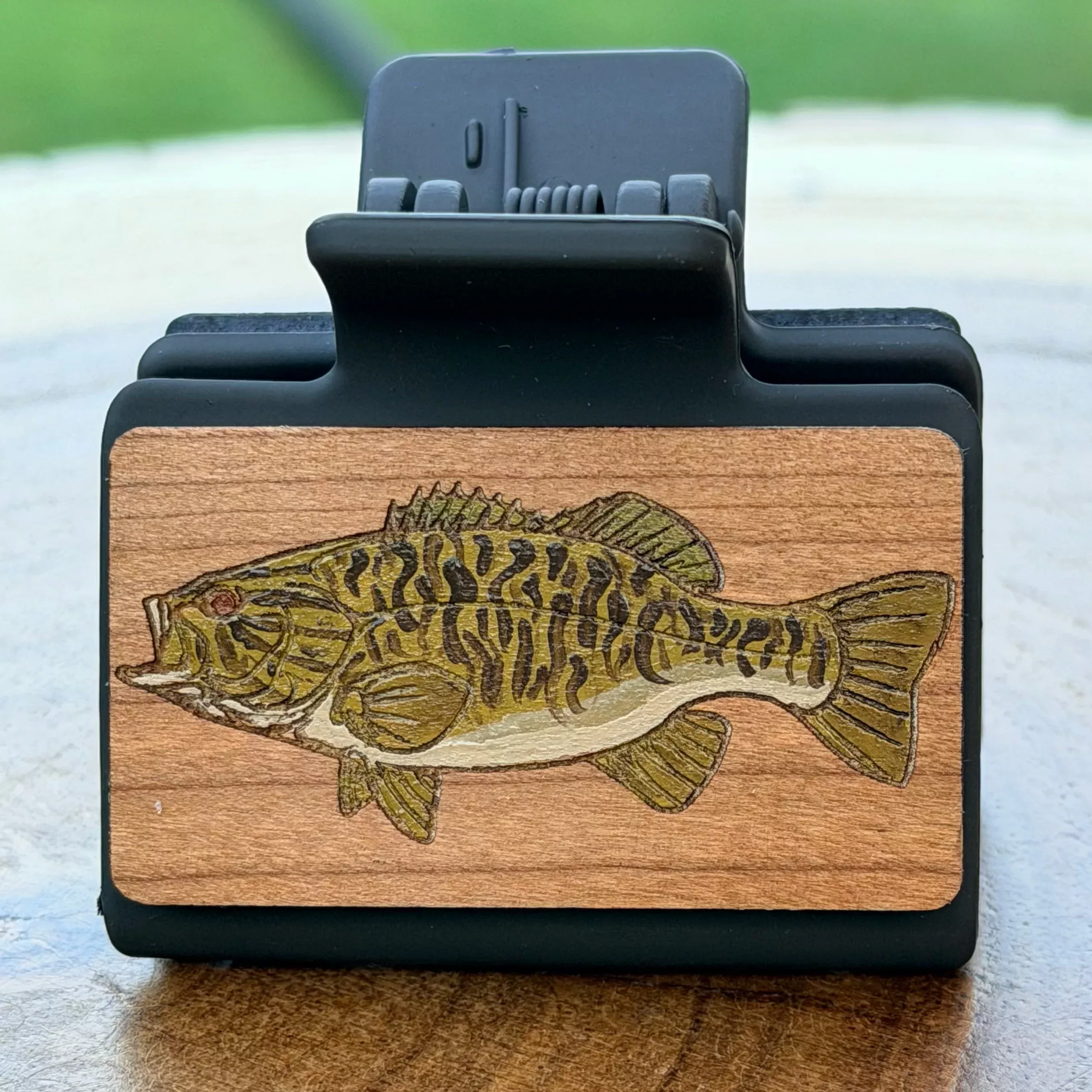 Smallmouth Bass Hairclips 2”