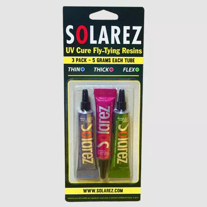 Solarez Fly Tie 3pk