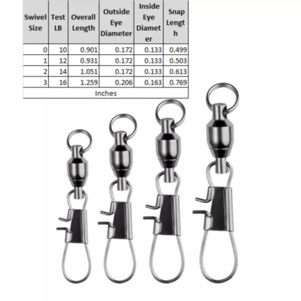 Spro Ball Bearing Swivel with Interlock Snap