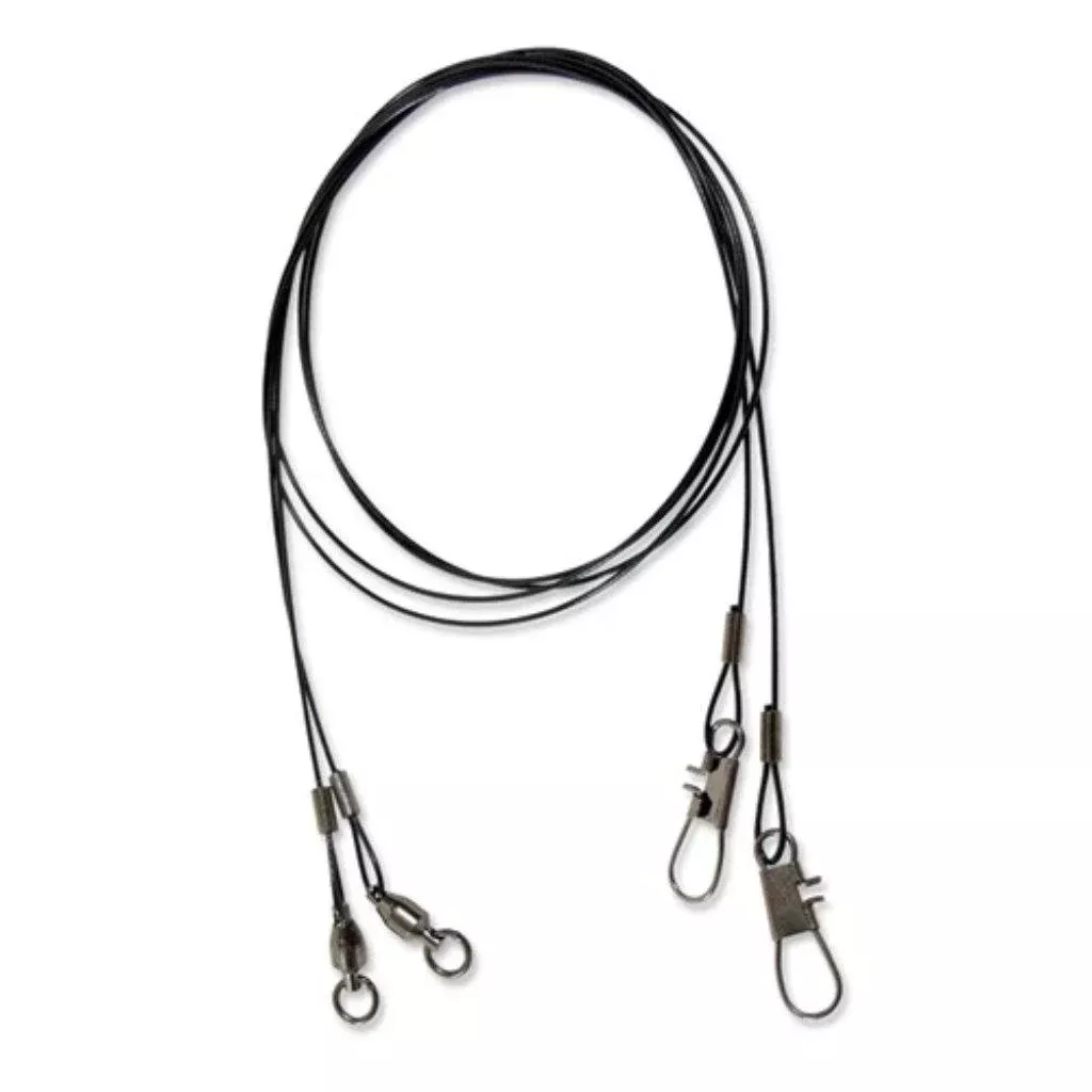 Spro Wire Leader - Ball Bearing Swivel & Interlock Snap