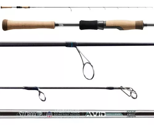 ST. CROIX AVID WALLEYE SPINNING ROD 7' MLF 1 PC.