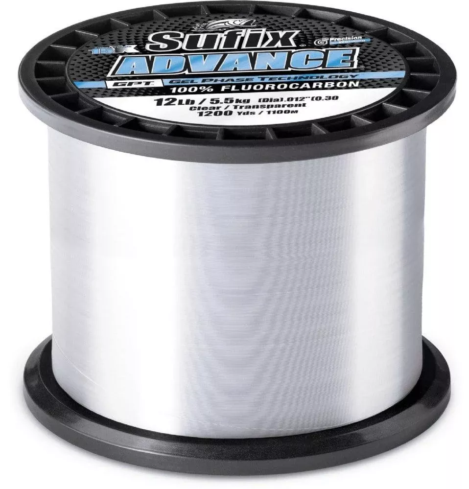 Sufix Advance Fluorocarbon 1200 Yards Clear