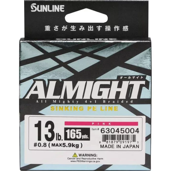 SUNLINE ALMIGHT SINKING PE LINE