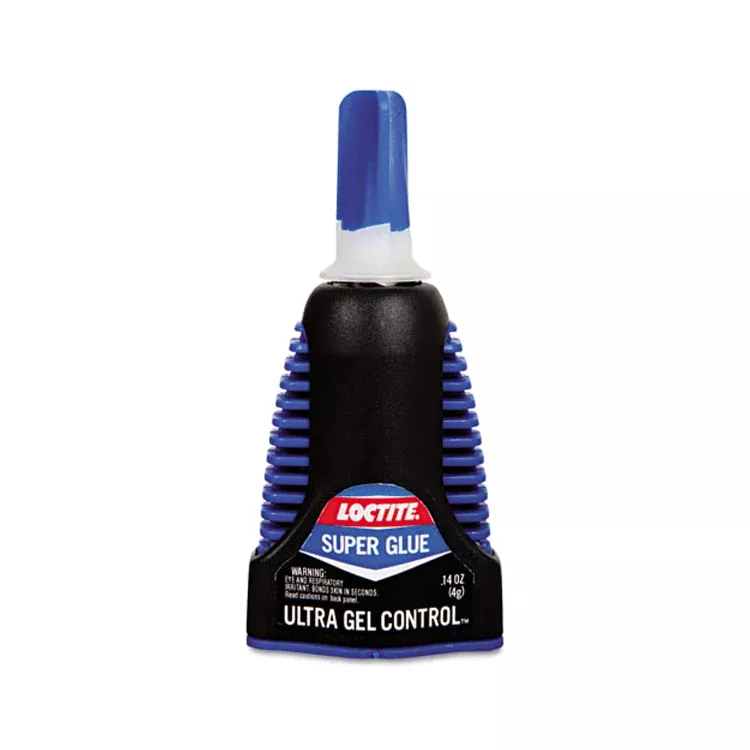 Super Glue Ultra Gel Control Black Blue Bottle