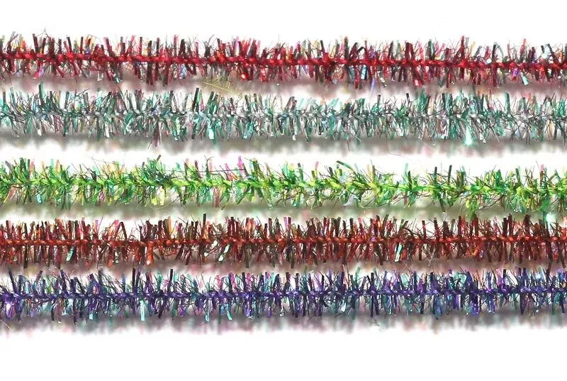 Synthetic Peacock Herl Chenille