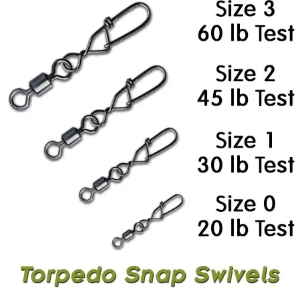 Torpedo Snap Swivel