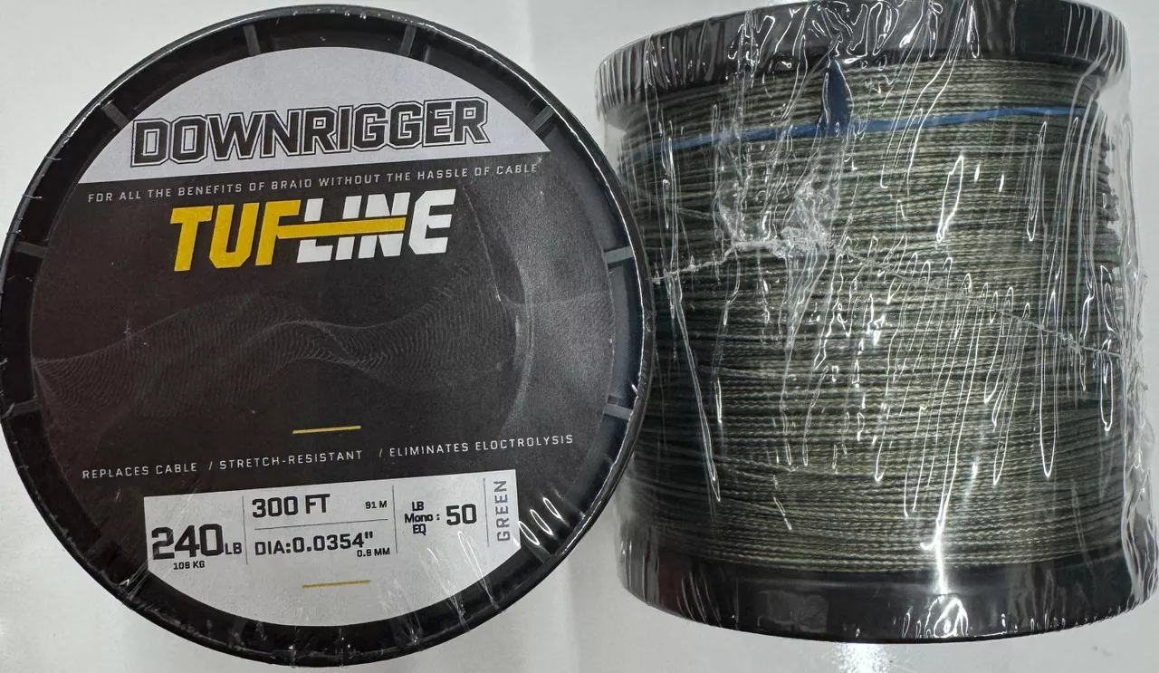Tufline Braided Downrigger Line 240lb 300ft