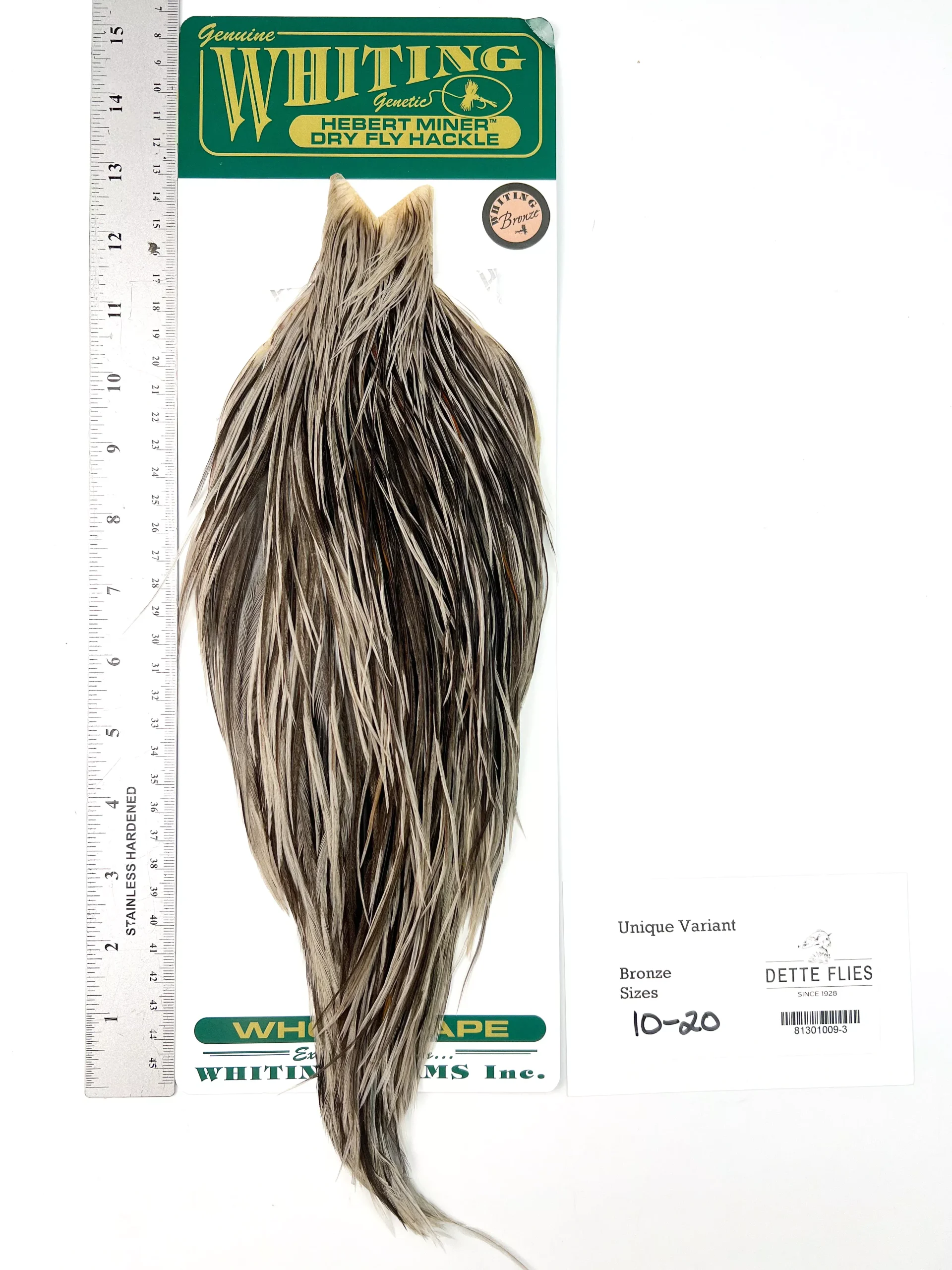 Unique Variant - Whiting Hebert Rooster Cape | Bronze Grade