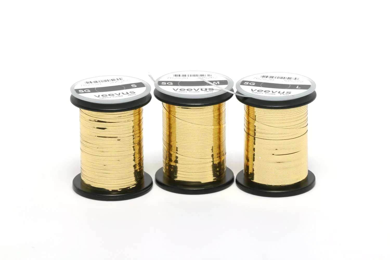 Veevus Silver & Gold Mylar Tinsel