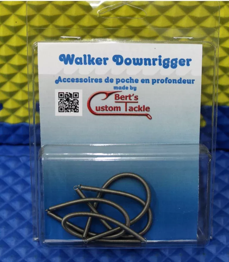 WALKER DOWNRIGGER SPRING CP-09-4PK