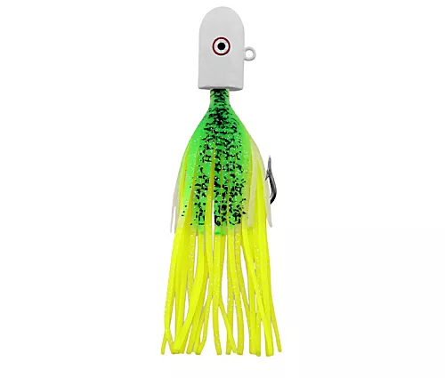 Wally Whale Bottom Jig 16oz Green Spatter