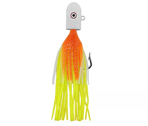 Wally Whale Bottom Jig 16oz Orange/Glow