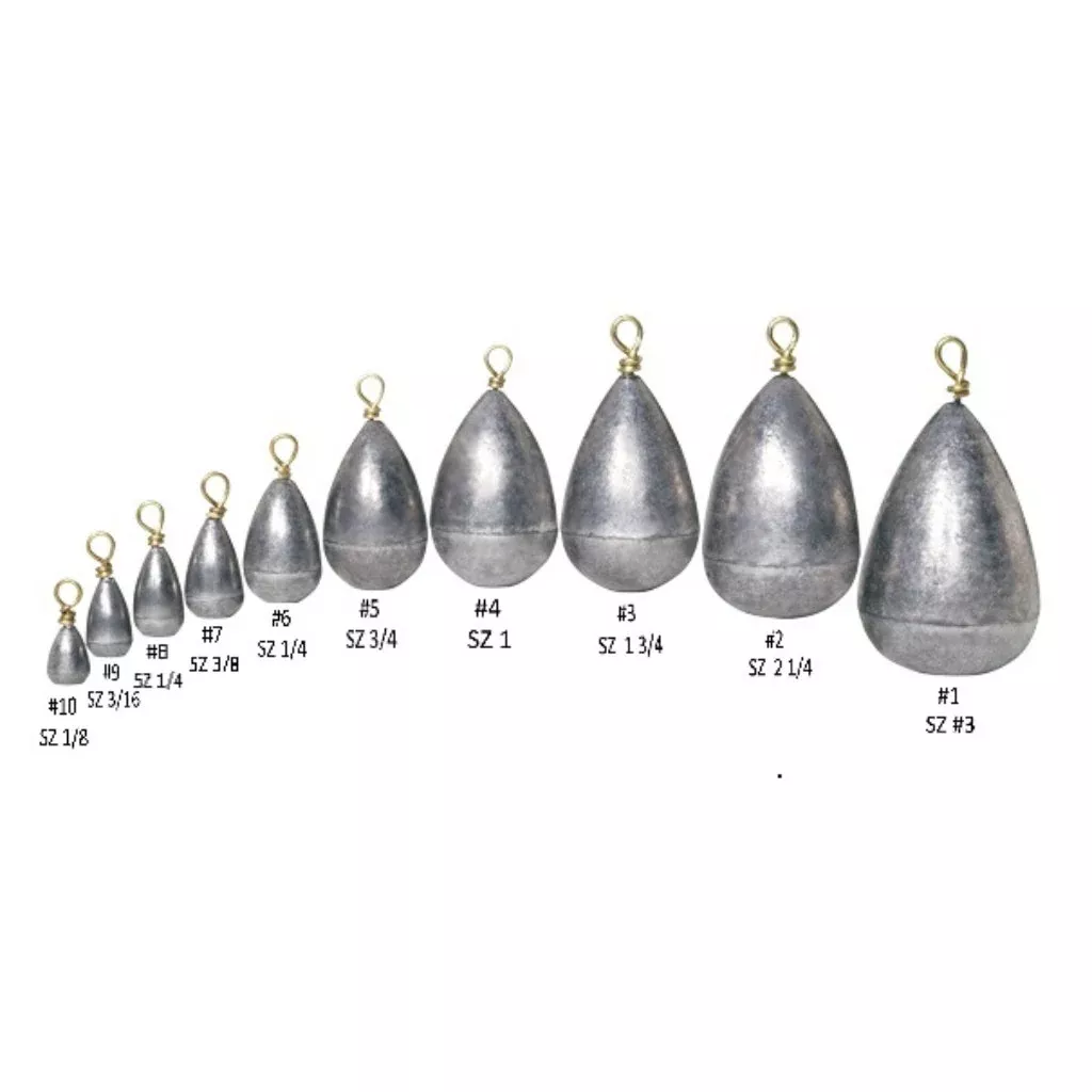 Water Gremlin Dipsey Swivel Bell Sinkers