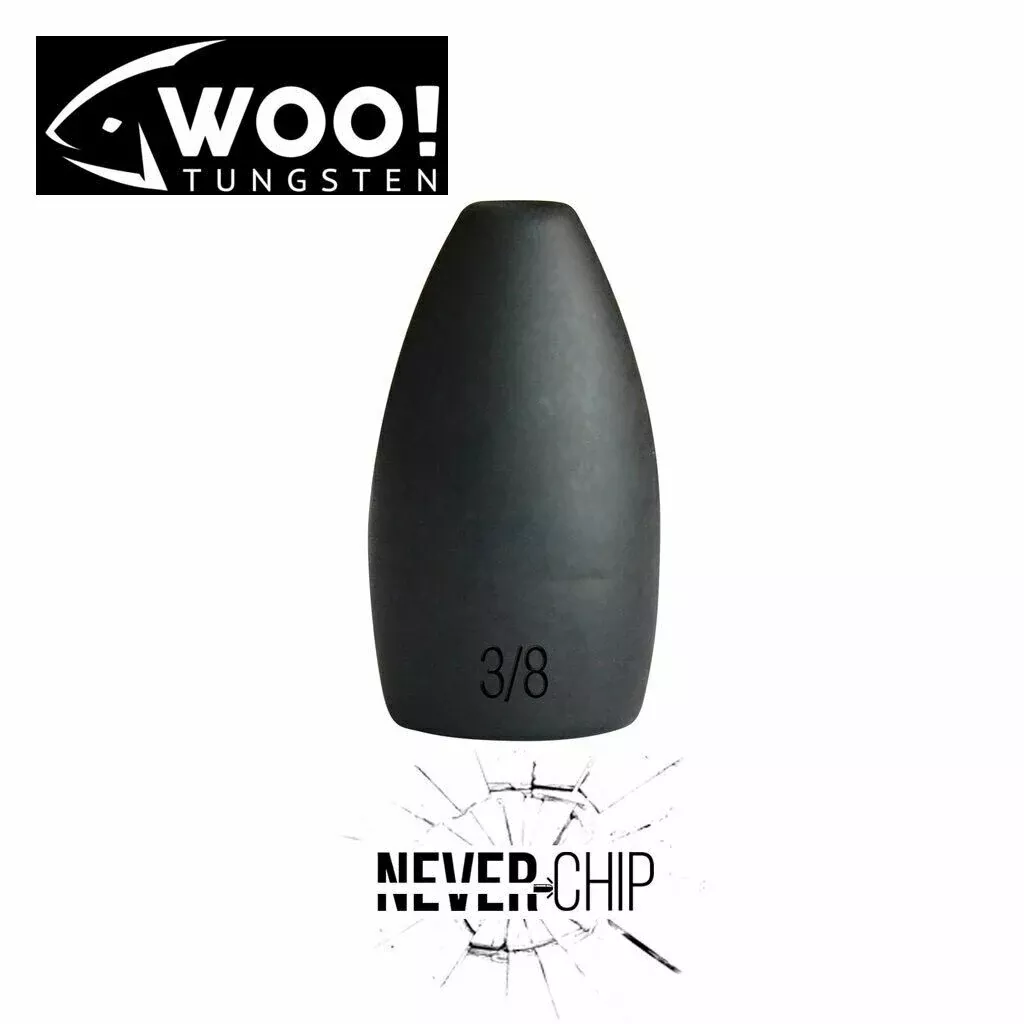 WOO! Tungsten NEVER CHIP Flipping Weights