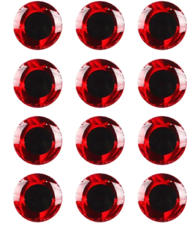 WTP 3D LURE EYES 1/4"
