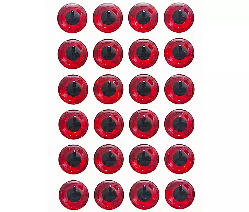 WTP Molded Red Fish Eyes 3/8″