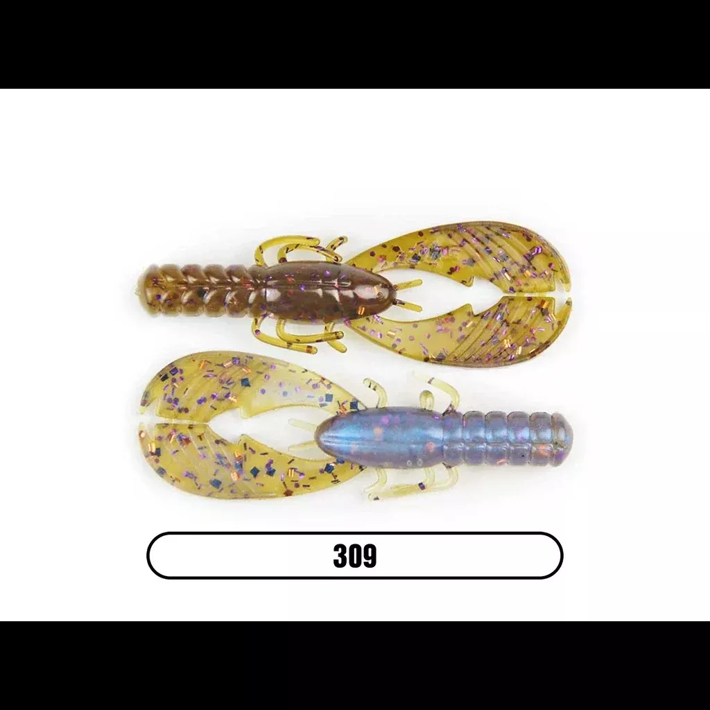 X Zone 3.25" Muscle Back Finesse Craw