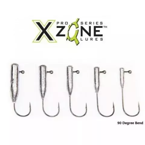 X ZONE TUBE JIG HEADS 90 DEGREE