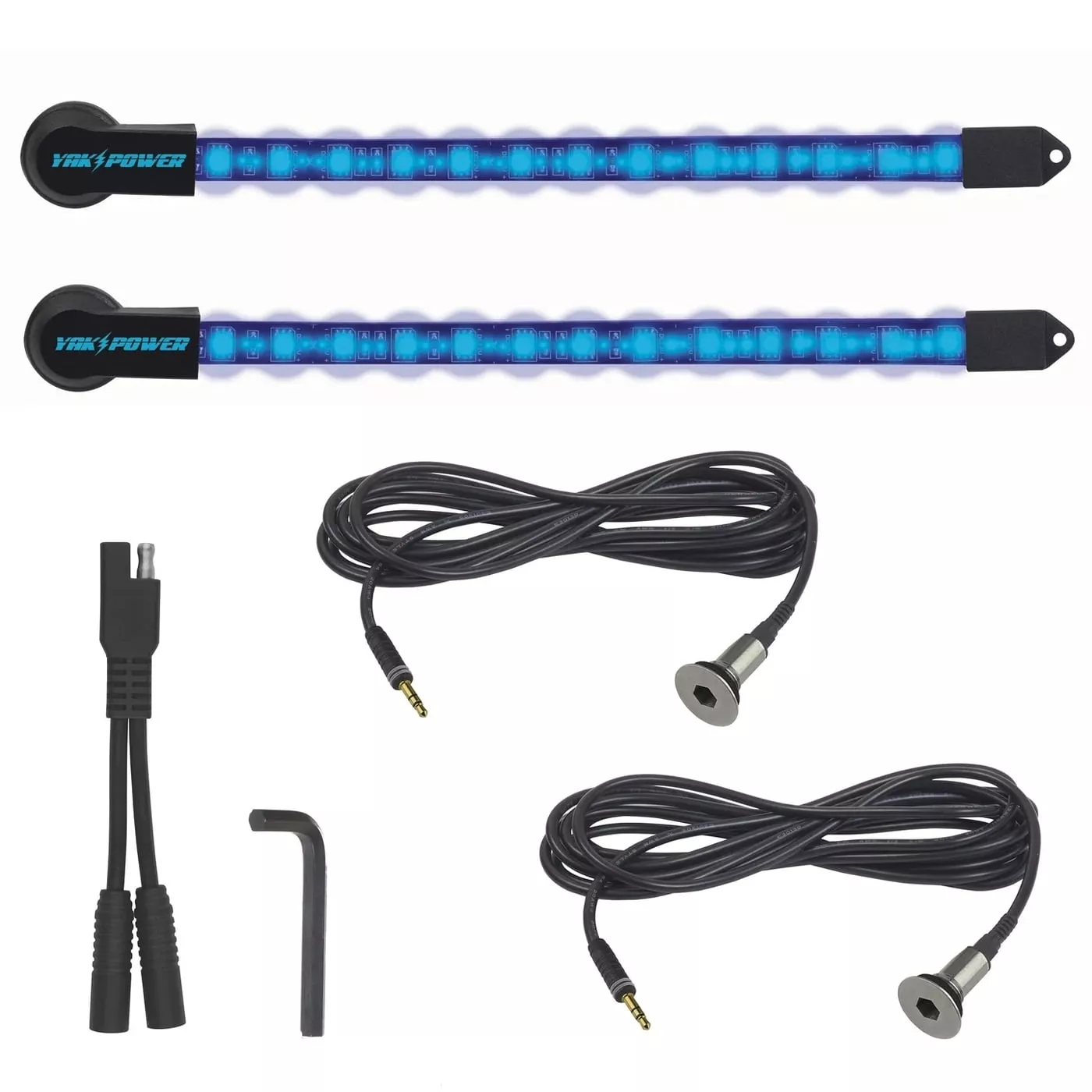 Yak-Power 2pc Blue LED light Kit